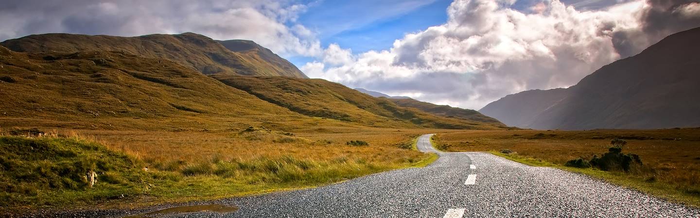 Route dans le Kerry - Irlande